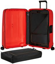 Samsonite Reisetrolley Essens Spinner M 65cm Lava rot Hartschale