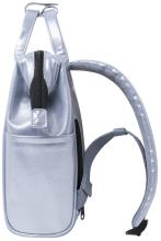 Cabaia Metallicrucksack XSmall silver Fiji Adventurer Kinder schillernd