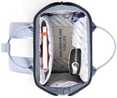 Cabaia Metallicrucksack XSmall silver Fiji Adventurer Kinder schillernd