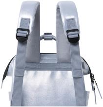Cabaia Metallicrucksack XSmall silver Fiji Adventurer Kinder schillernd