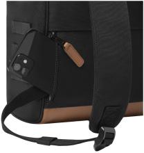 Adventurer Cabaia schwarz Perlon Cologne braun Small nachhaltig Tagesrucksack