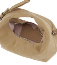 Croissant Bag Veloursleder Les Visionnaires Icon Cozy camel