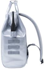 Cityrucksack Cabaia schimmernd Adventurer silver Fiji Medium