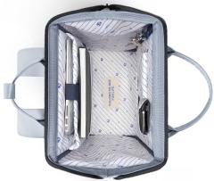 Cabaia silber Daypack schimmernd Fiji Adventurer Large Molle vegan