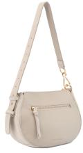 FredsBruder Veloursledertasche Crossover The Beaded Creamy Beige