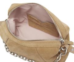 Crossbody Bag Velours Les Visionnaires Cozy Chain Lynn camel Soft Tan