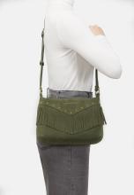 Les Visionnaires Fransentasche Chain Cozy Boho Soft Tan beige