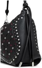 Desigual Damentasche rockig Nieten Yankee Cutouts schwarz Leiria