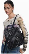 Freizeitrucksack Desigual schwarz Fibonacci Hampton