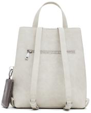 steingrauer Daypack Desigual Sumy New Patch Piedra Nieten geprägt