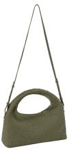 Flechttasche Sadie Grande Les Visionnaires Weave Cozy Birch Green