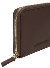 Lammleder Portemonnaie Les Visionnaires Elina Silky Chocolate braun