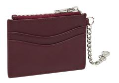 Kartenetui Clemence Silky Aubergine Les Visionnaires bordeaux