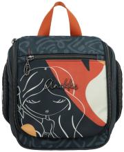 Anekke Muse Olympia Reisenecessaire mit Haken schwarz bunt 