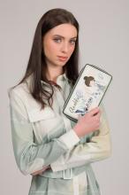 Anekke Big Portemonnaie Sophia Mintgrün Nylon Organizer