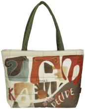 Anekke Muse abgesteppte Henkeltasche mit Print Perlon