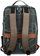 Anekke Tagesrucksack mit Laptopfach Sophia Auralis Olivgrün Nylon