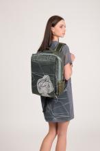 Anekke Tagesrucksack mit Laptopfach Sophia Auralis Olivgrün Nylon