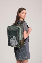 Anekke Tagesrucksack mit Laptopfach Sophia Auralis Olivgrün Nylon