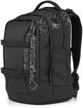 Schulranzen Satch Pack Street Ink grau Graffiti Ready to Swap