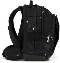 reflektierende Schultasche Ninja Matrix Satch Match Plus schwarz mitwachsend