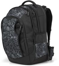 Schulranzen schwarz grau Graffiti Satch Match Plus Street Ink