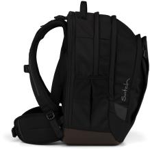 Satch Match Plus Blackjack schwarzer Schulrucksack verstellbar