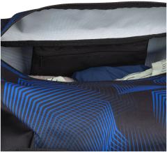Freizeittasche dunkelblauer Print schwarz Satch Duffle Bag Seismic Blue