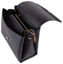 schwarze Umhängetasche Statement Valentino Alexia Nero 