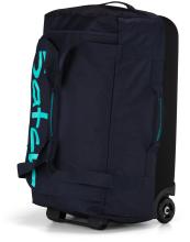 Satch Rollenreisetasche Suitcase Jet Mint dunklelblau 60cm