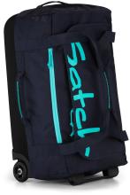 Satch Rollenreisetasche Suitcase Jet Mint dunklelblau 60cm