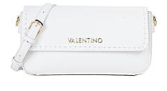 Valentino sommerliche Handtasche Flechtgurt Aleksandra Primavera Weiß