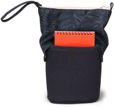 Satch Stifteetui mit Blätterprint Pencil Slider Midnight Jungle