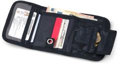 Satch Jugendgeldbeutel Wallet Midnight Jungle Blätterprint