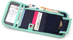 Satch Geldbeutel Wallet Ocean Mint dunkelblau türkis 