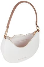 edle Umhängetasche Alexia VALENTINO Bianco Weiß Akzentuiert