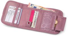 Geldbörse mit Blumenprint rosa Satch Wallet Magnolia Dream