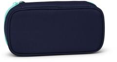 Federmappe Satch Pencil Box Ocean Mint dunkelblau türkis Geodreieck