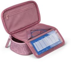 Schlamperpennal rosa Blumenprint Satch Pencil Box Magnolia Dream