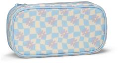 Satch Federmappe blau gelb kariert Summer Dream Pencil Box