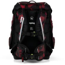 ergobag Schultaschenset UnaufhaötBär Cubo schwarz rot Monster Truck