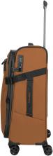 erweiterbarer Koffertrolley orangebraun Travelite Briize M 67cm Curry