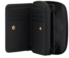 Kapten and Son Minibörse Bergen Pro Small All Black gummiert 