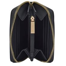 Nylonbörse Small Louvre Cloud Kapten and Son All Black abgesteppt