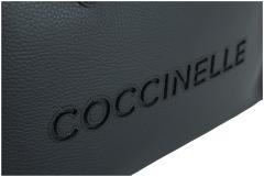 klassisch schwarze Shoppertasche Coccinelle Myrtha Noire