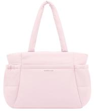 wattierte Henkeltasche Hellvi Cloud Medium KAPTEN AND SON Soft Pink vegan