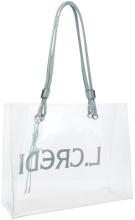 L.Credi Henkeltasche Seestern Mint Blue Reja transparent türkis