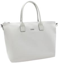 Umhängetasche L.Credi vegan Nylon Pura hellgrau Saffiano