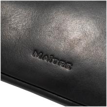 Keycase Maitre Birkheim Sigwulf matt schwarz Leder