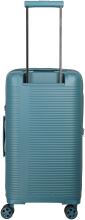 erweiterbarer Hartschalenkoffer Travelite Roomer 4w Trunk M 66cm Aqua